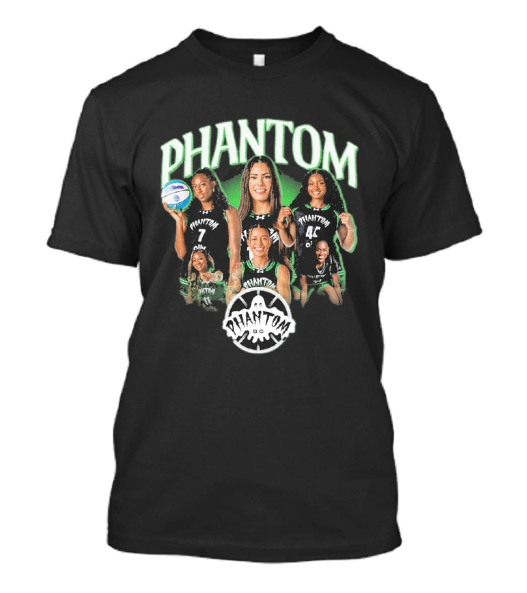 Phantom Basketball Club Players Team Spirit T-Shirt
