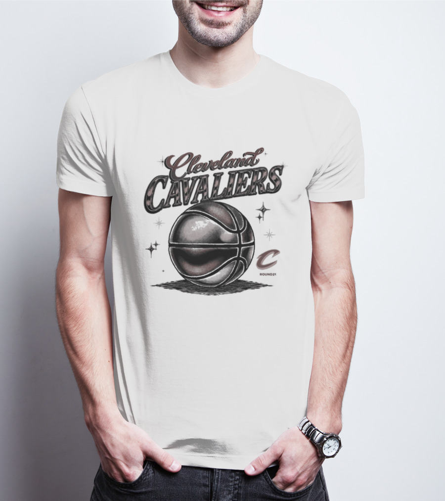 Cleveland Cavaliers Cavs Basketball Gold Rush C T-Shirt