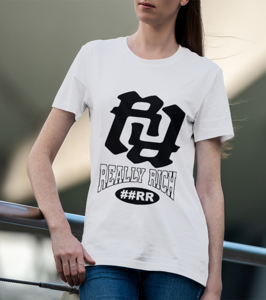 Kankan Really Rich Hashtag RR Essentials T-Shirt