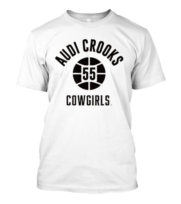 Audi Crooks 55 Cowgirls Basketball T-Shirt