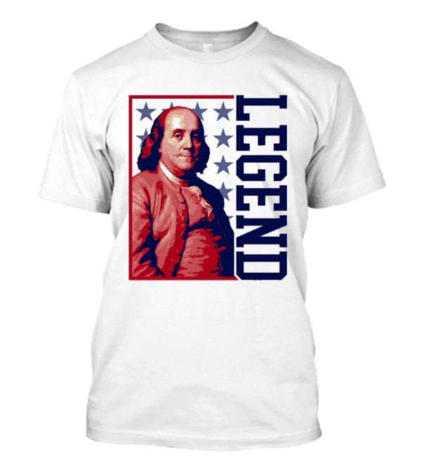 Legend Benjamin Franklin Stars T-Shirt