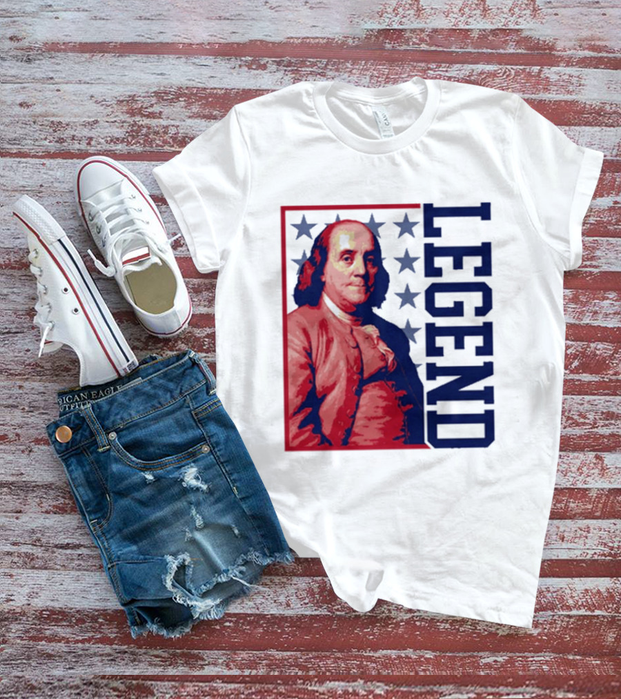 Legend Benjamin Franklin Stars T-Shirt