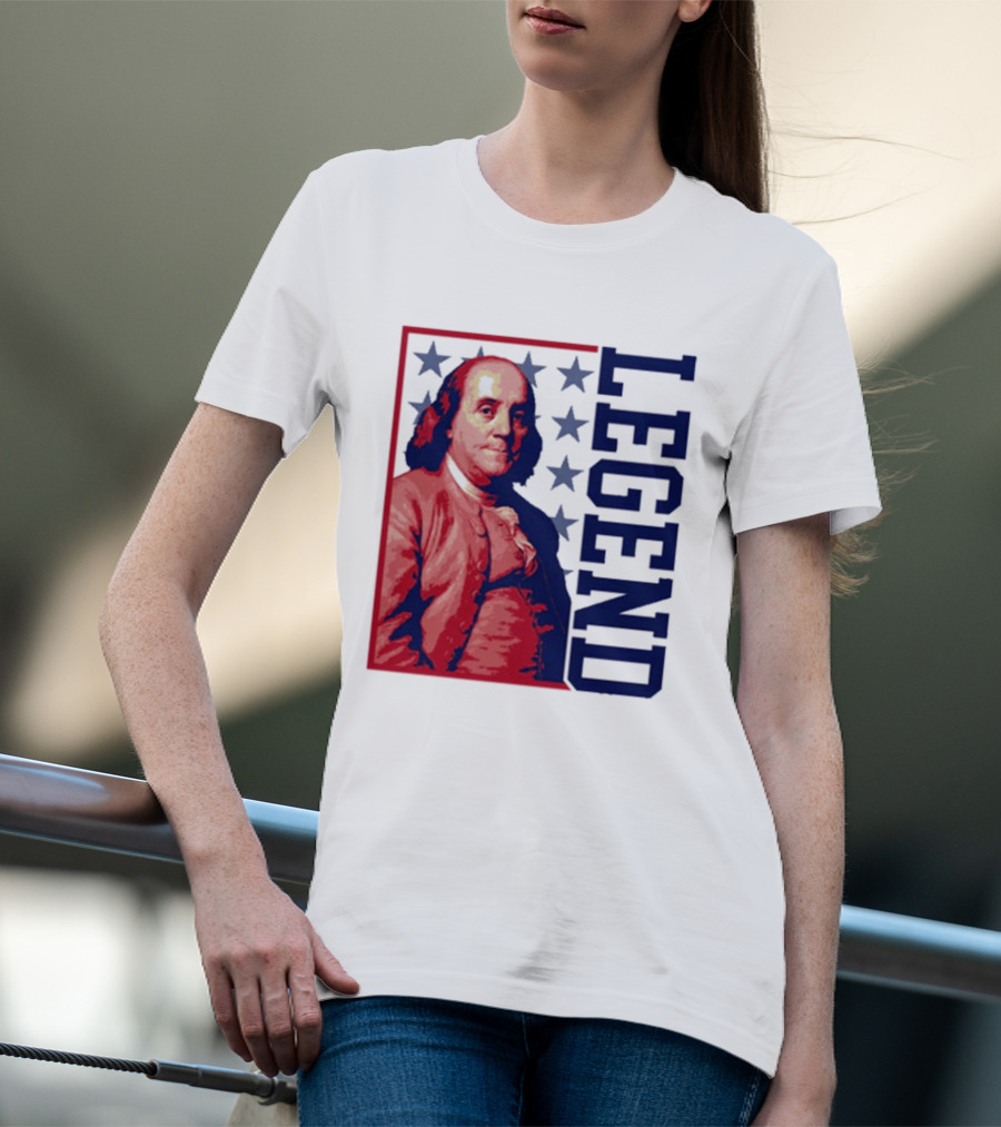 Legend Benjamin Franklin Stars T-Shirt