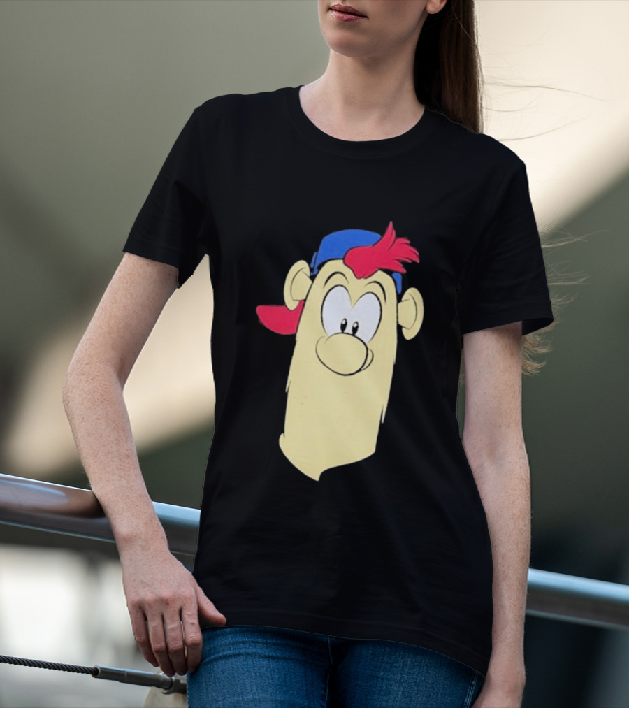 Atlanta Braves Blooper Character Face T-Shirt