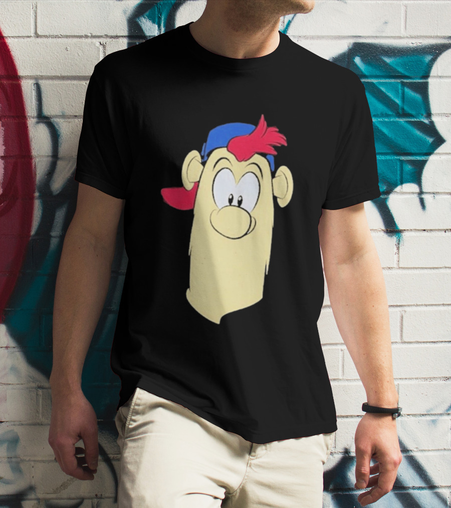 Atlanta Braves Blooper Character Face T-Shirt