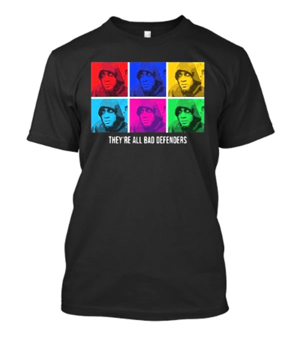 Jaden McDaniels Pop Art Style They're All Bad Defenders T-Shirt