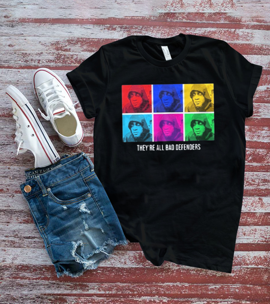 Jaden McDaniels Pop Art Style They're All Bad Defenders T-Shirt
