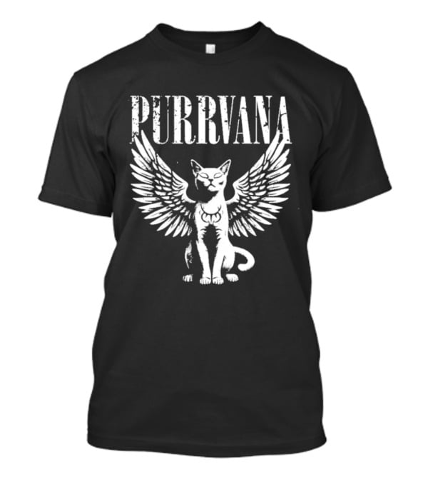 Purrvana Winged Cat T-Shirt
