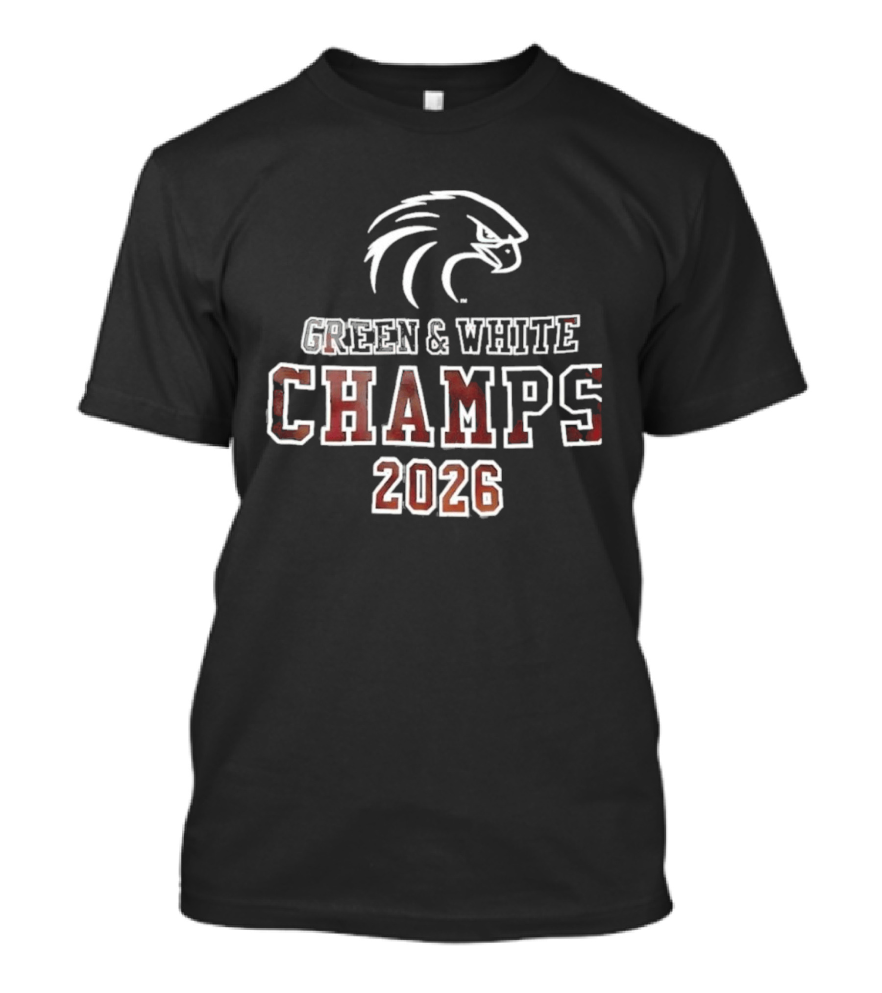 Philadelphia Eagles Green White Champs 2026 T-Shirt