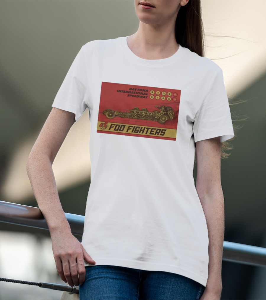 Foo Fighters Daytona International Speedway May 8 2026 Event T-Shirt