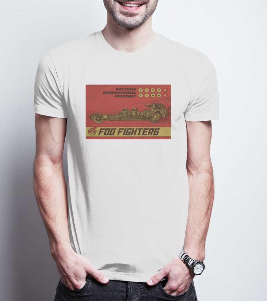 Foo Fighters Daytona International Speedway May 8 2026 Event T-Shirt
