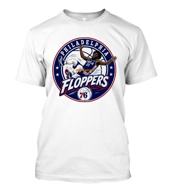 Philadelphia Floppers Joel Embiid 76ers Basketball 2026 T-Shirt