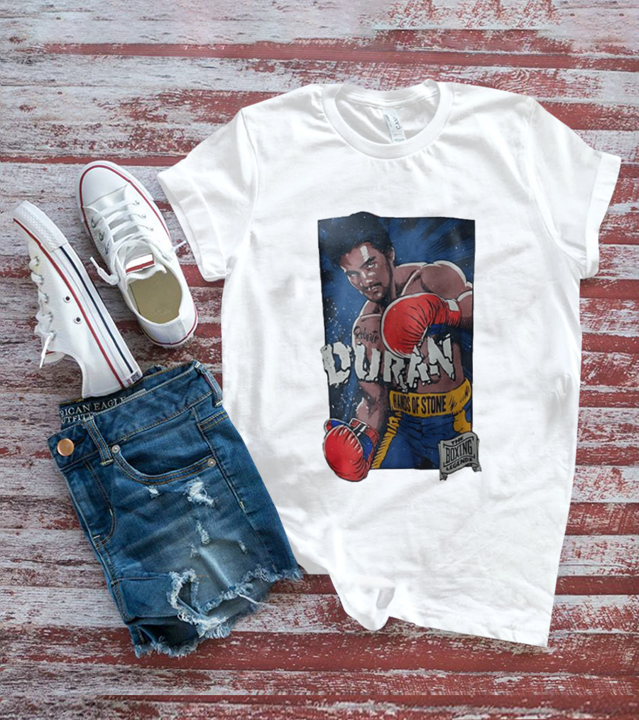 Roberto Duran Hands Of Stone The Boxing Legend T-Shirt