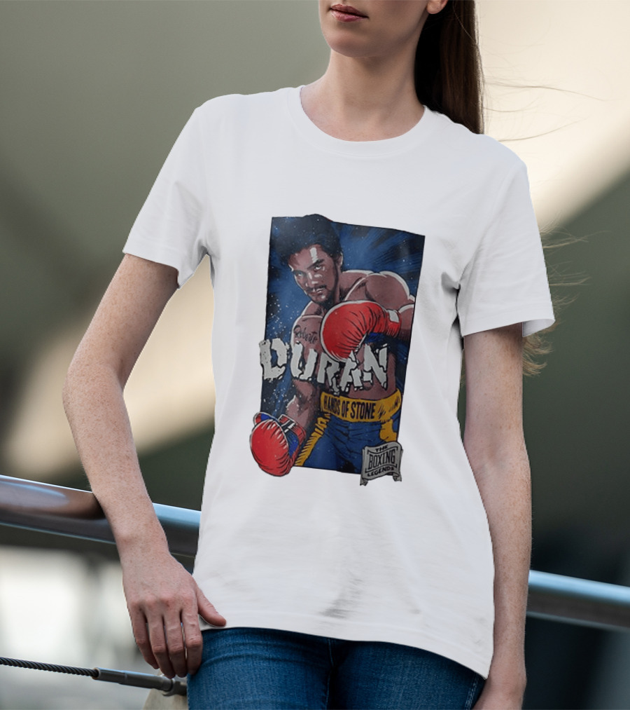 Roberto Duran Hands Of Stone The Boxing Legend T-Shirt