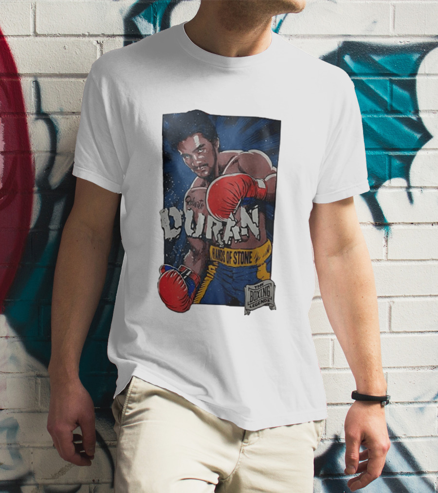 Roberto Duran Hands Of Stone The Boxing Legend T-Shirt