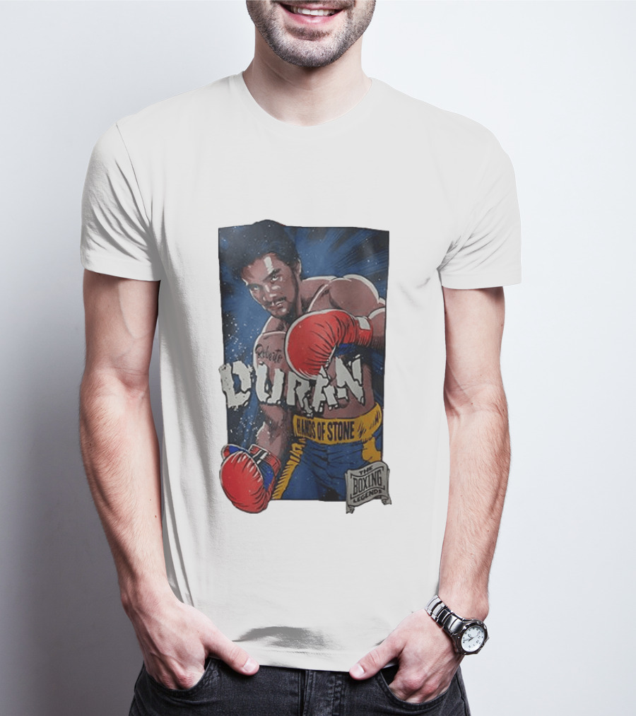 Roberto Duran Hands Of Stone The Boxing Legend T-Shirt