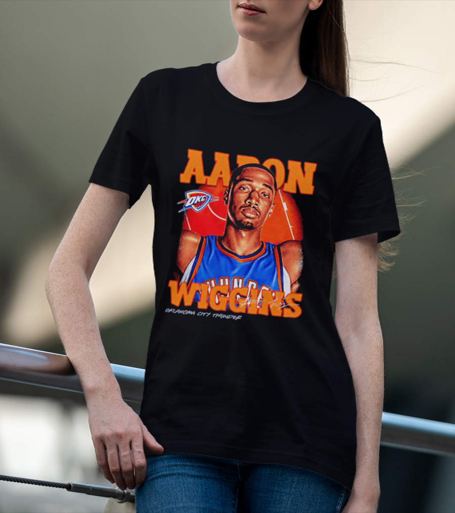 Aaron Wiggins Oklahoma City Thunder OKC Basketball T-Shirt