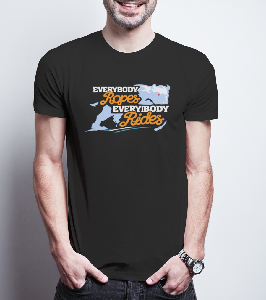 Buffalo Sabres Everybody Ropes Everybody Rides T-Shirt