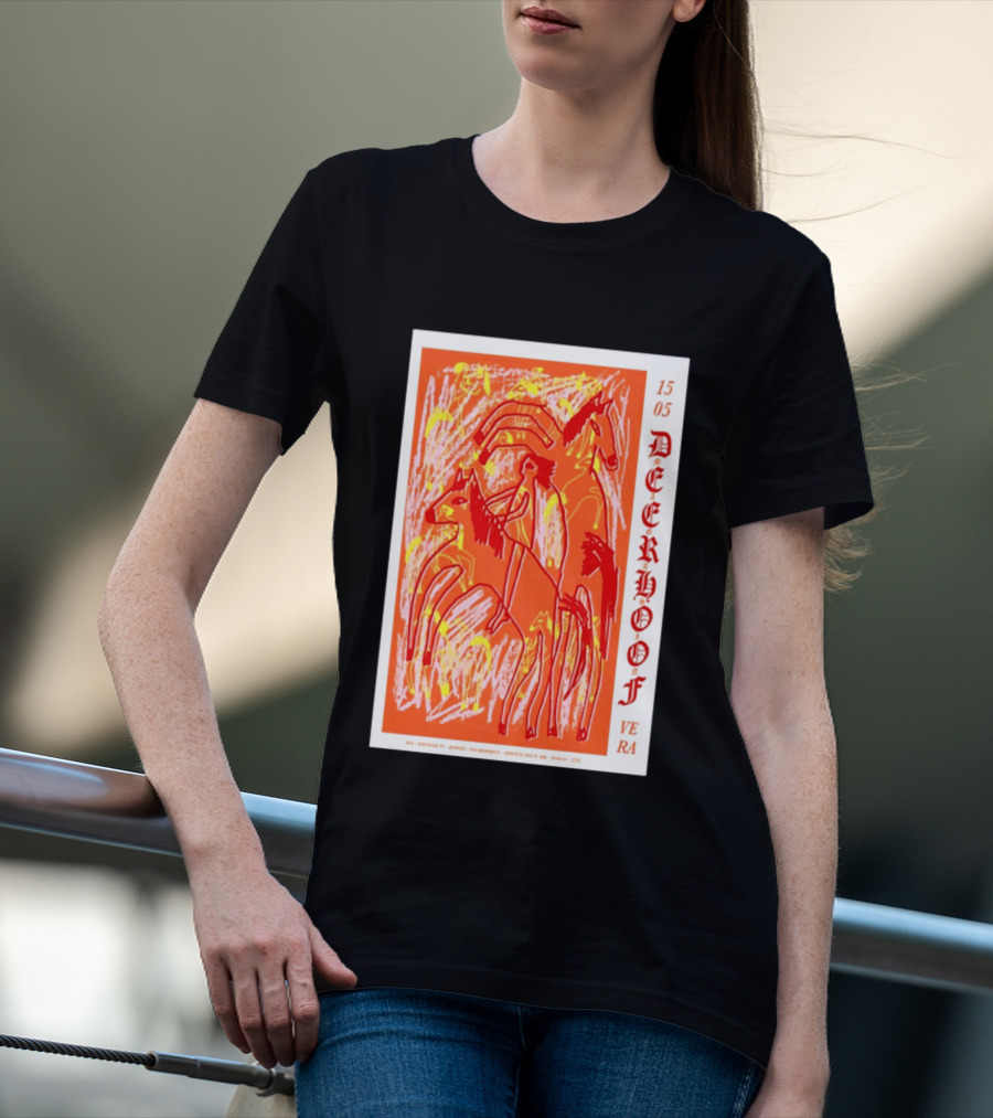 Deerhoof VERA Groningen May 15 2026 T-Shirt
