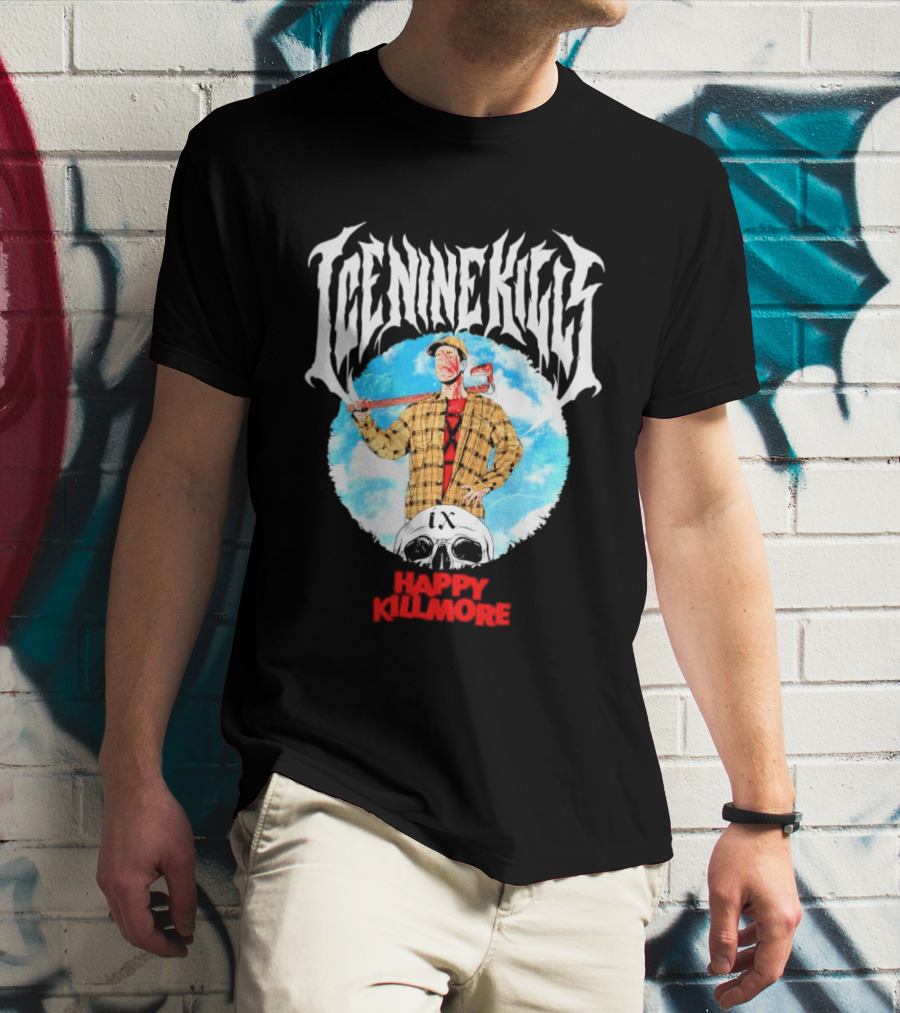 ICE NINE KILLS Happy Killmore Axe Skull T-Shirt