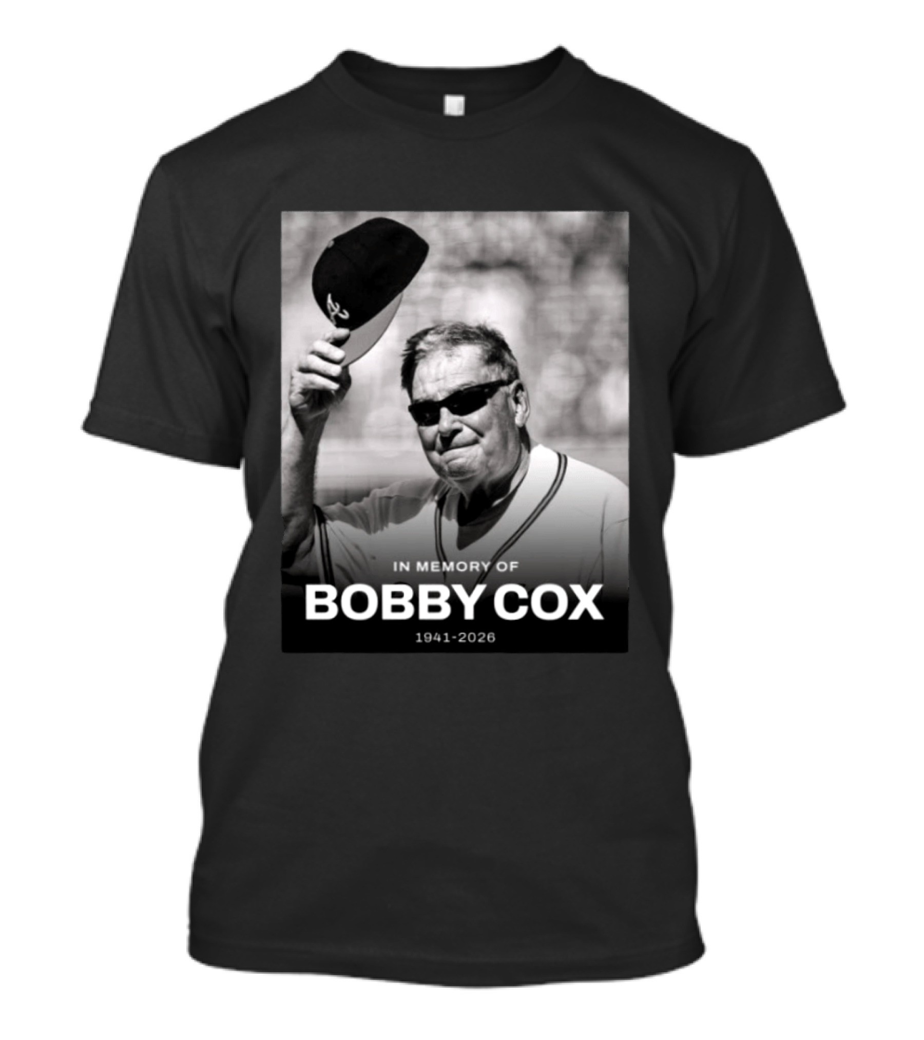 In Memory Of Bobby Cox 1941 2026 T-Shirt