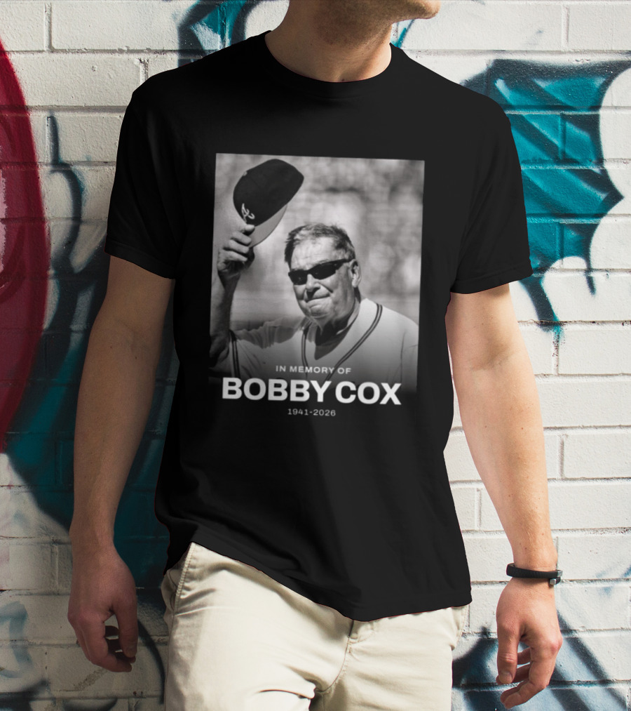 In Memory Of Bobby Cox 1941 2026 T-Shirt