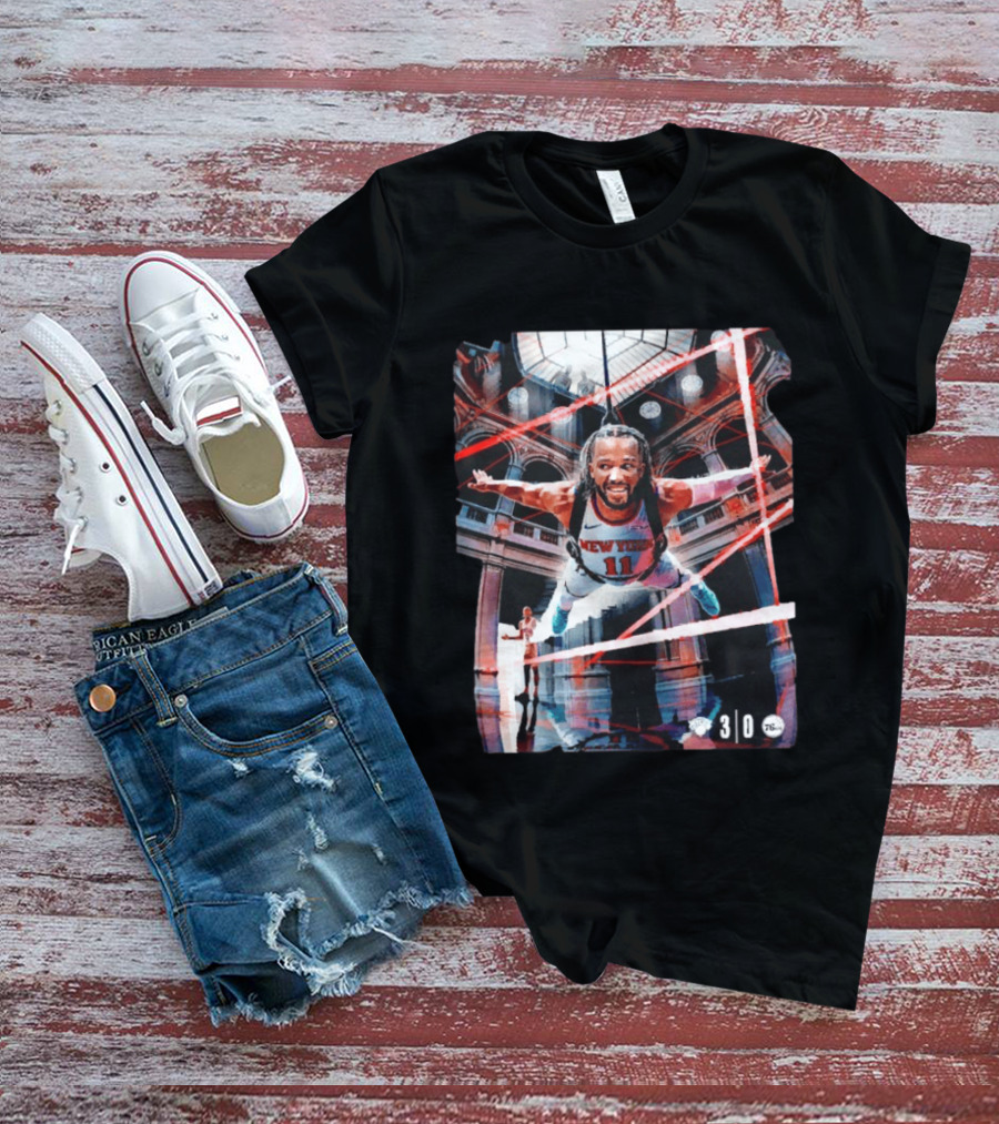 New York Knicks Jalen Brunson Victory Over Philadelphia 76ers Game 3 T-Shirt
