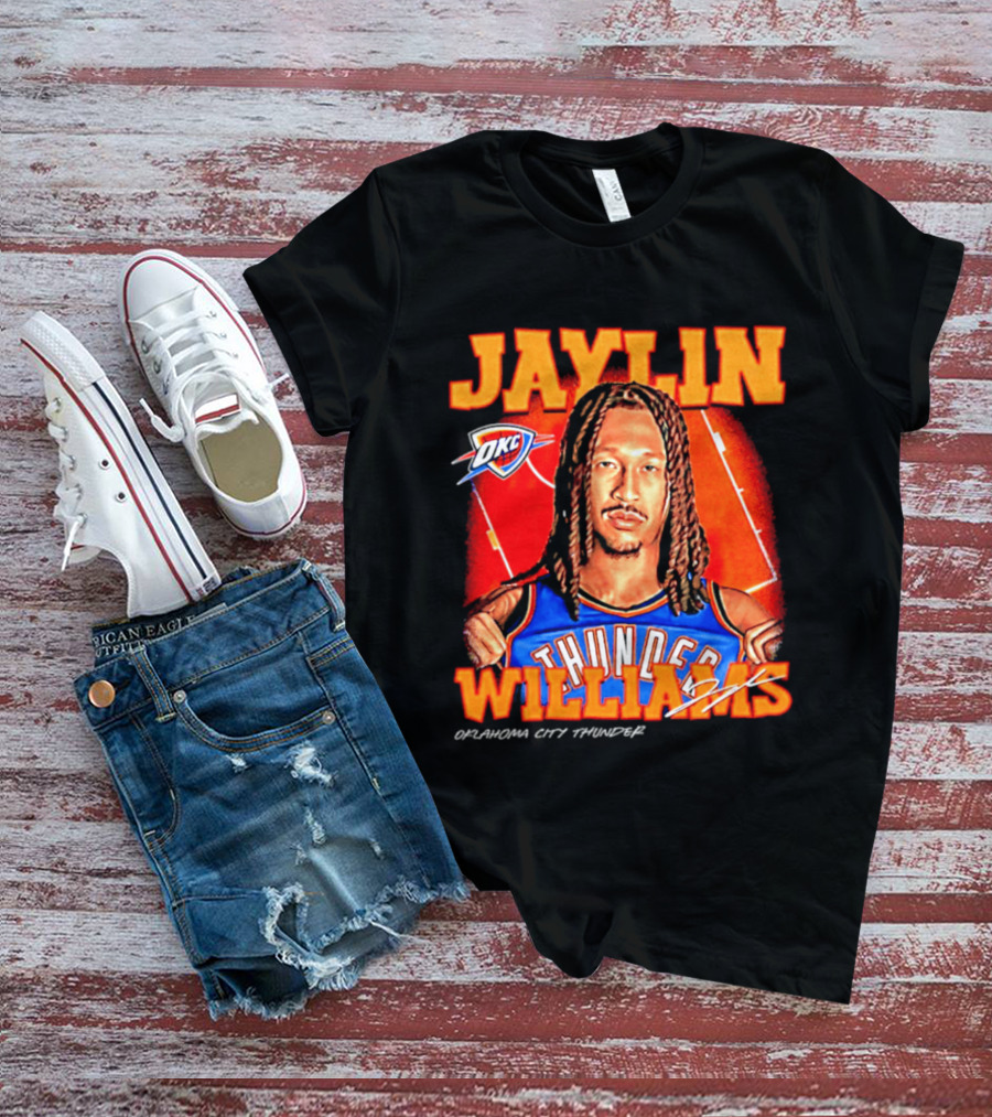 Jaylin Williams Oklahoma City Thunder Basketball T-Shirt