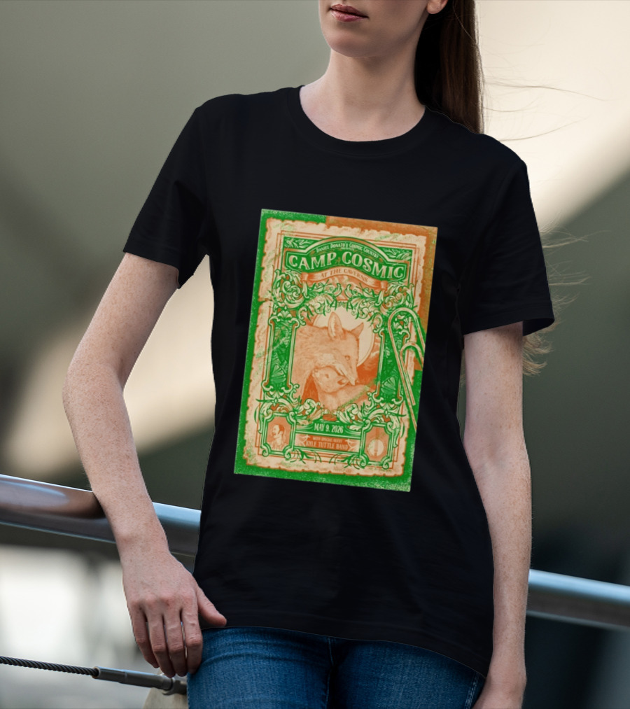 May 9 2026 Daniel Donato's Cosmic Country Camp Cosmic At The Caverns Kyle Tuttle Band Pelham TN Tour T-Shirt
