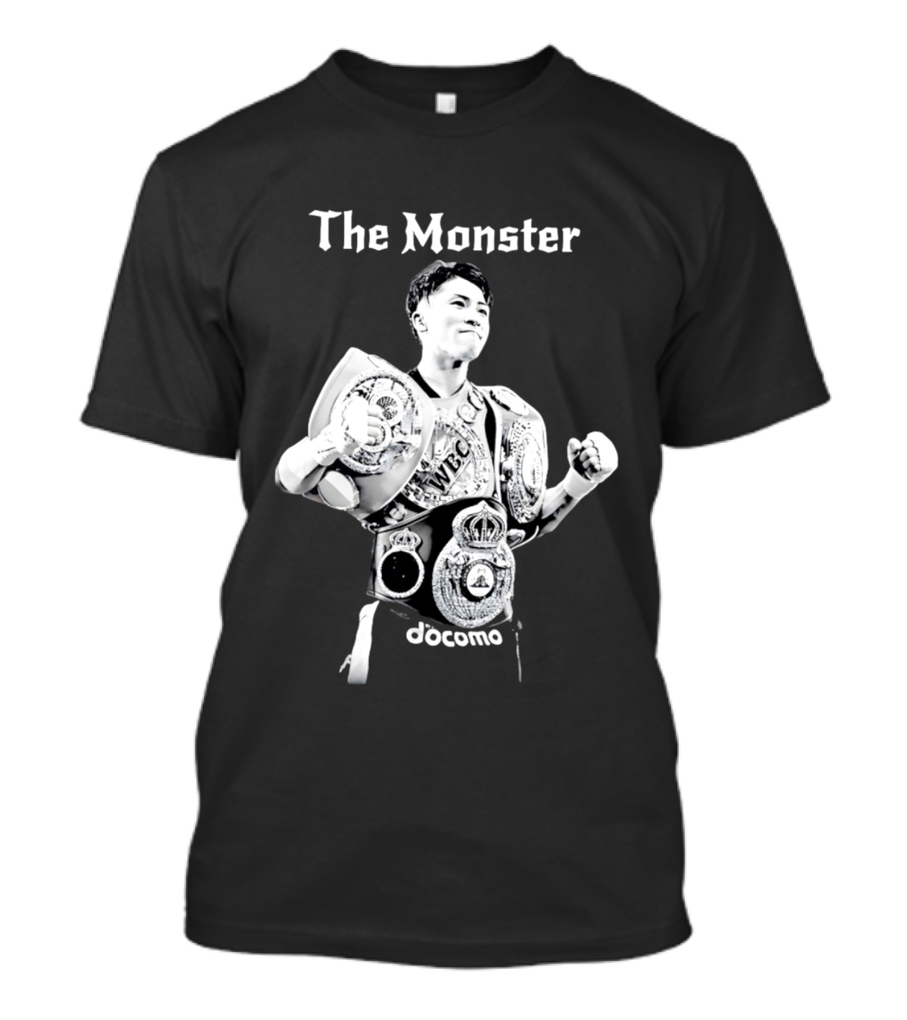 Naoya Inoue The Monster Boxing Champion WBC Belts Docomo T-Shirt