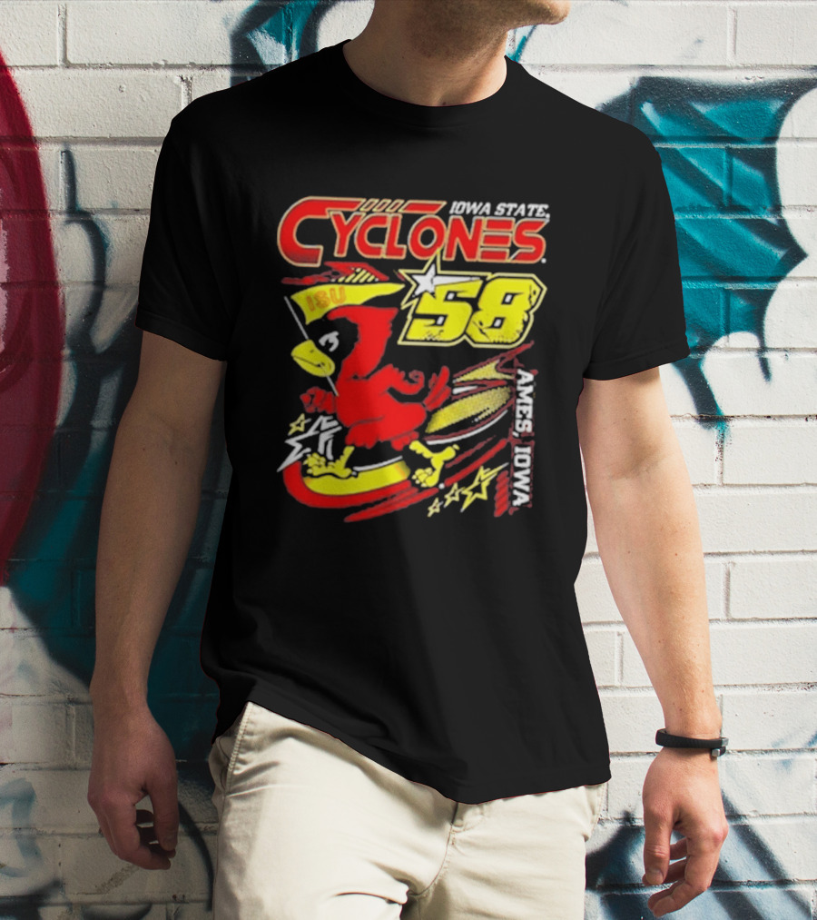 Iowa State Cyclones ISU 58 Ames Iowa T-Shirt
