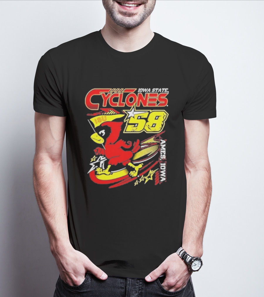 Iowa State Cyclones ISU 58 Ames Iowa T-Shirt