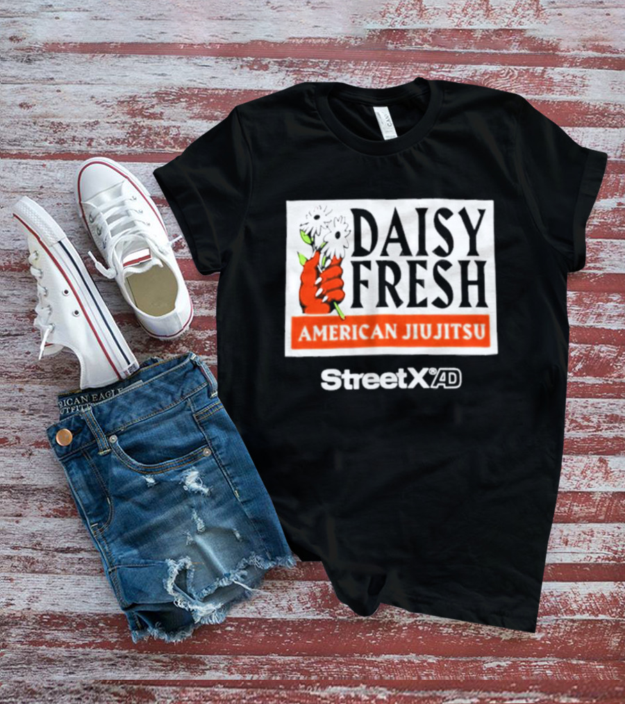 Daisy Fresh American Jiu Jitsu StreetxAD Collaboration T-Shirt