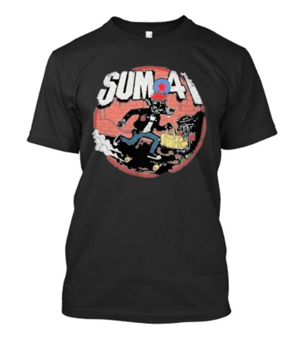 Sum 41 Rat Street Art Comic T-Shirt