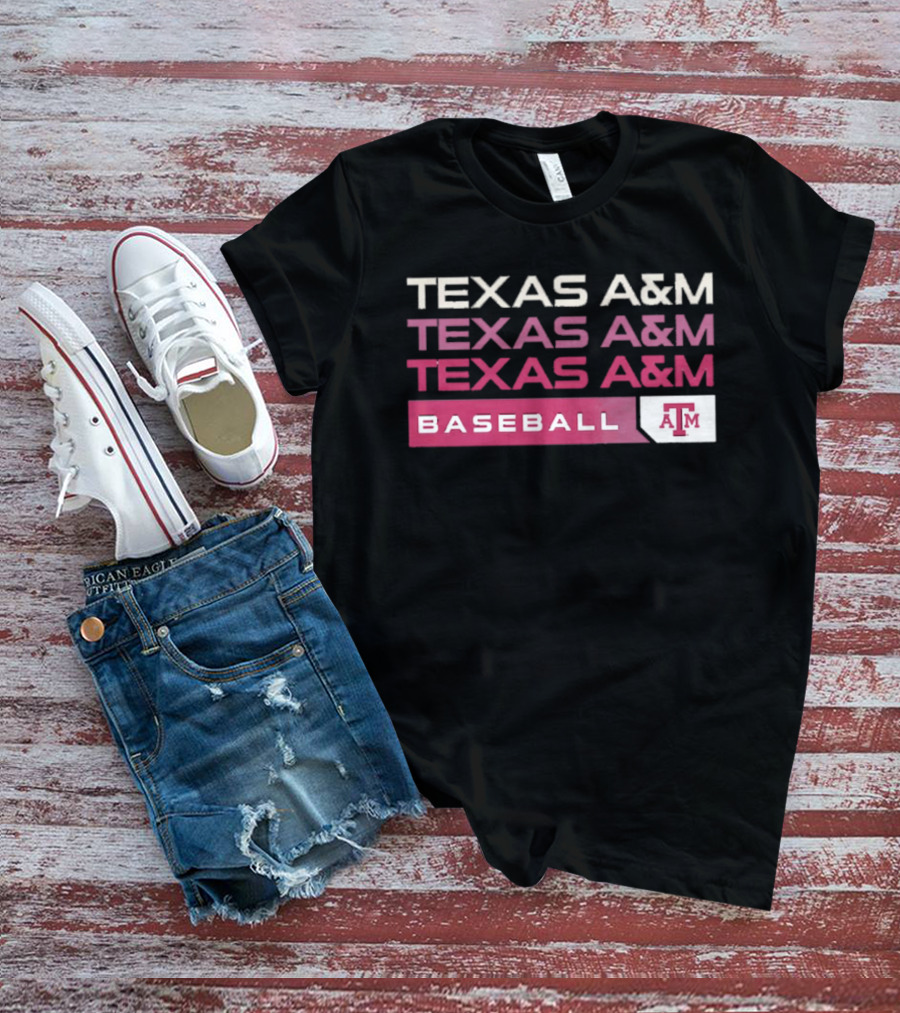 Texas A&M Aggies Baseball Tri Blend 2026 T-Shirt