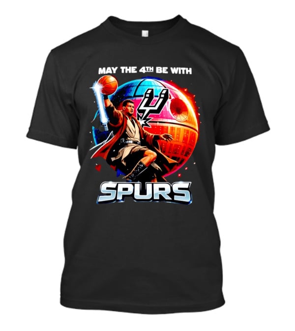 May The 4th Be With You Spurs Star Wars Victor Wembanyama T-Shirt