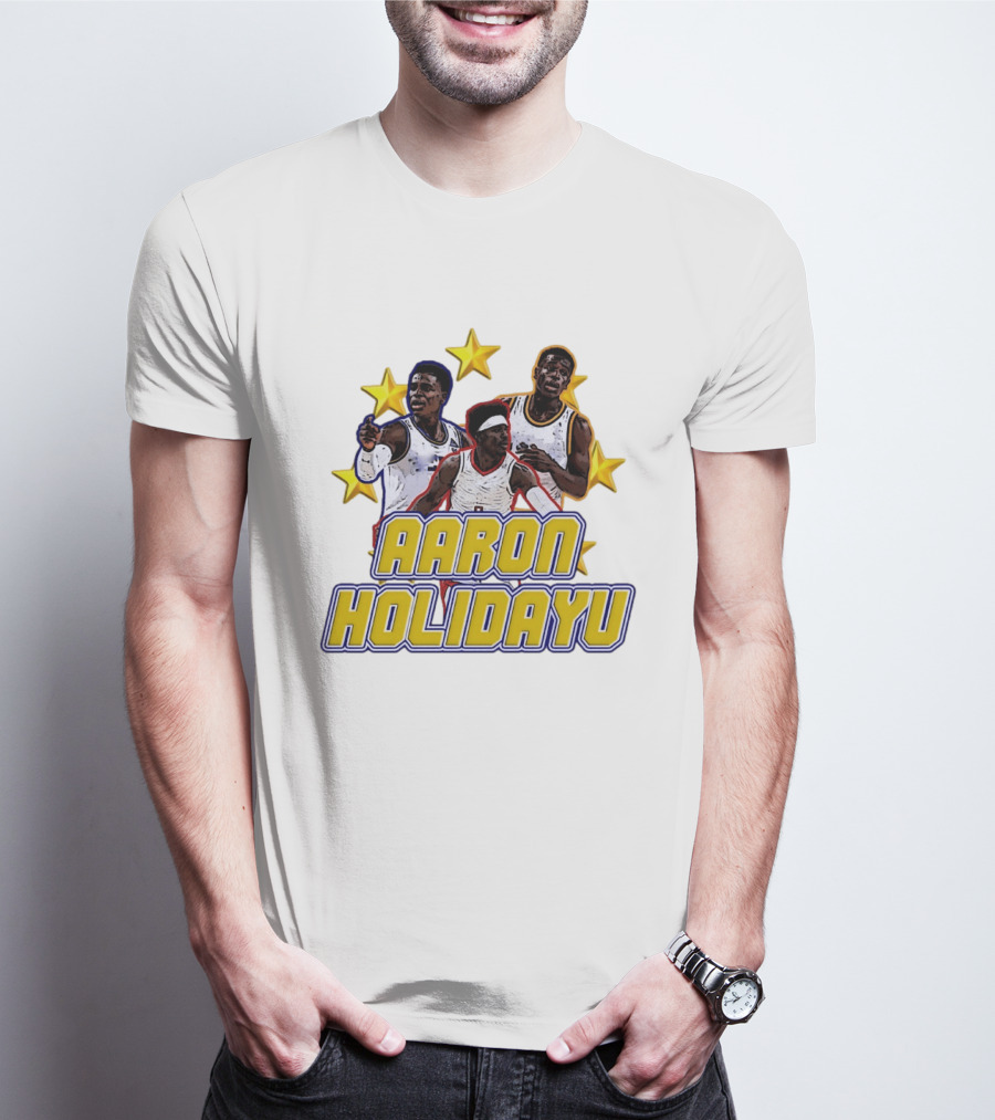 Aaron Holiday Houston Rockets Rising Stars NBA 2026 T-Shirt