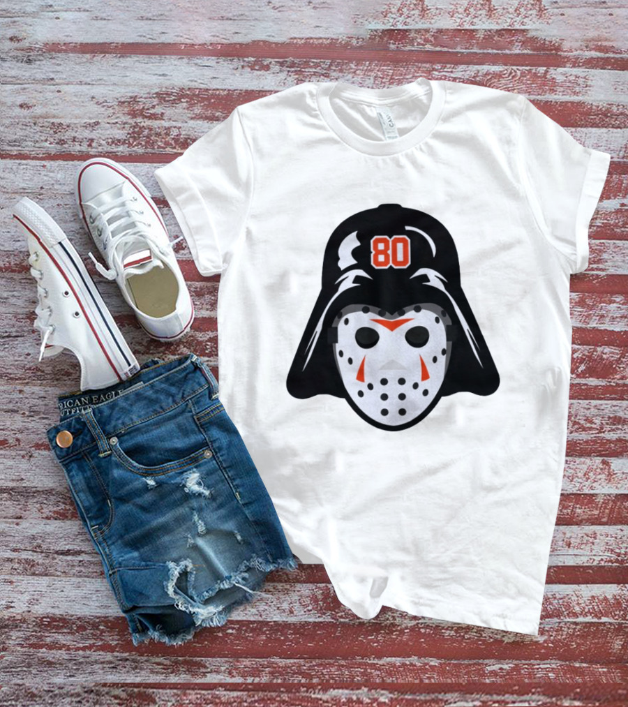Dan Vladar Darth Vladar Mask 80 Philadelphia Flyers Hockey T-Shirt
