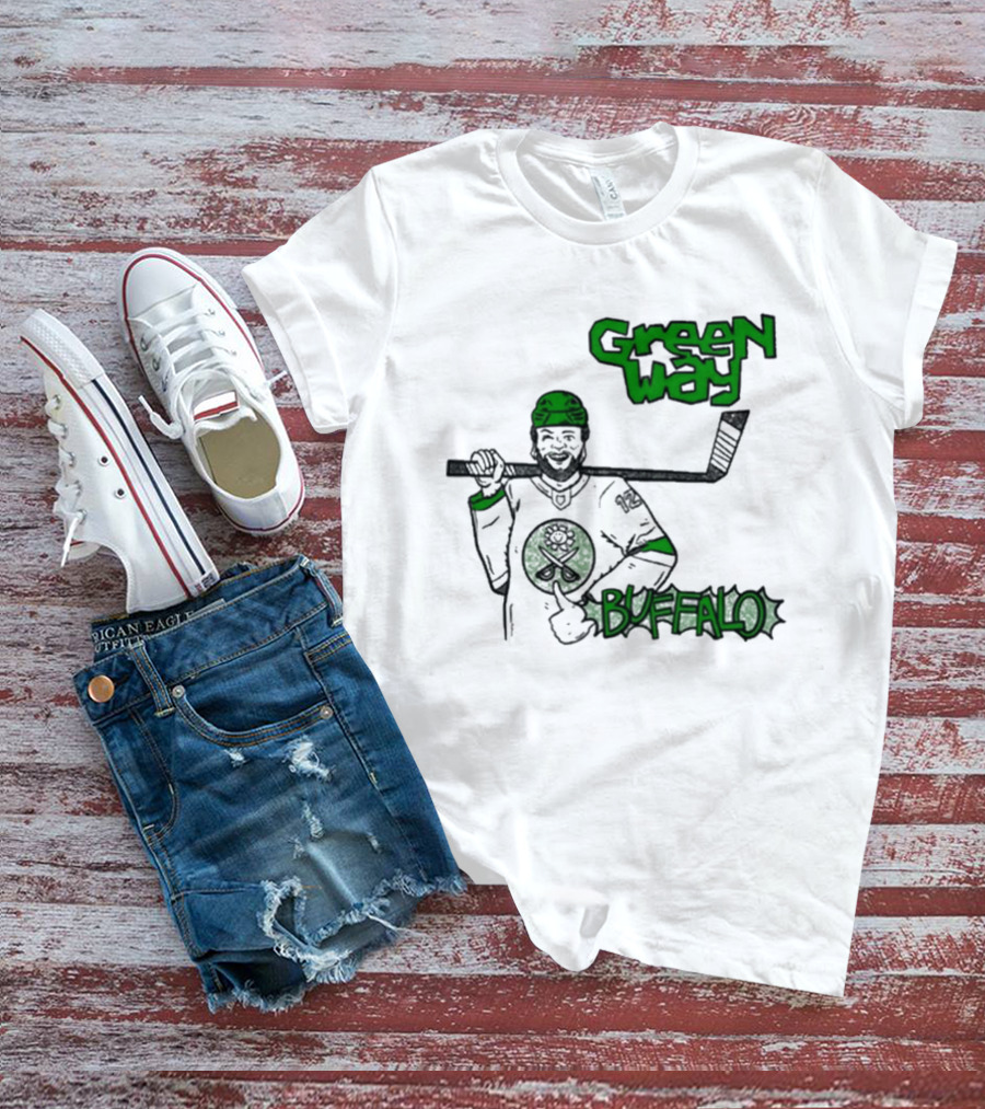 Green Way Hockey Buffalo Player T-Shirt