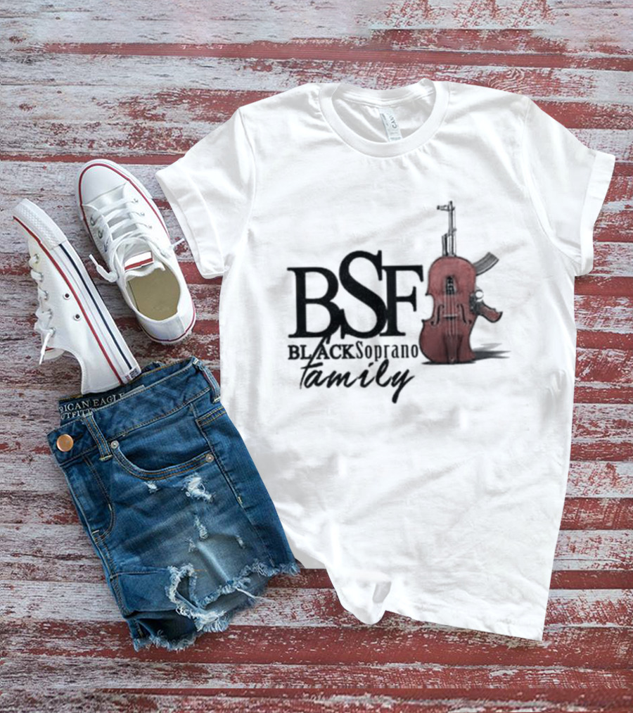 BSF Black Soprano Family Violin T-Shirt