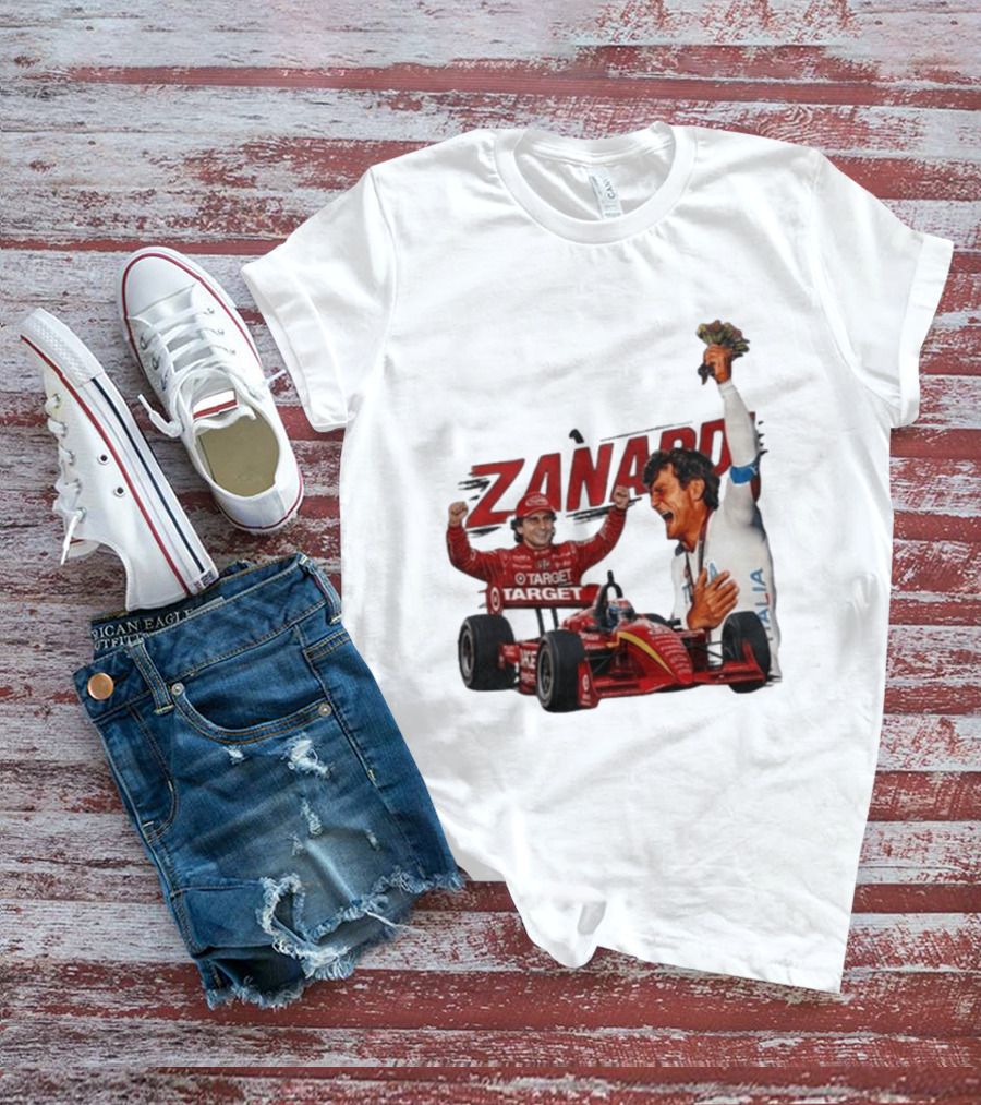 Honor The Memorable Moments Alex Zanardi Target Race Car Italy Victory 2026 T-Shirt