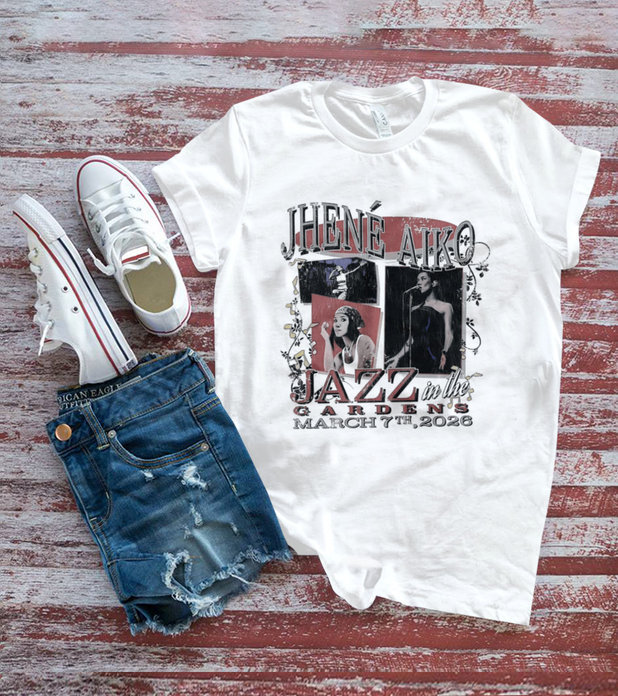 Jhene Aiko Jazz In The Gardens March 7 2026 Event T-Shirt