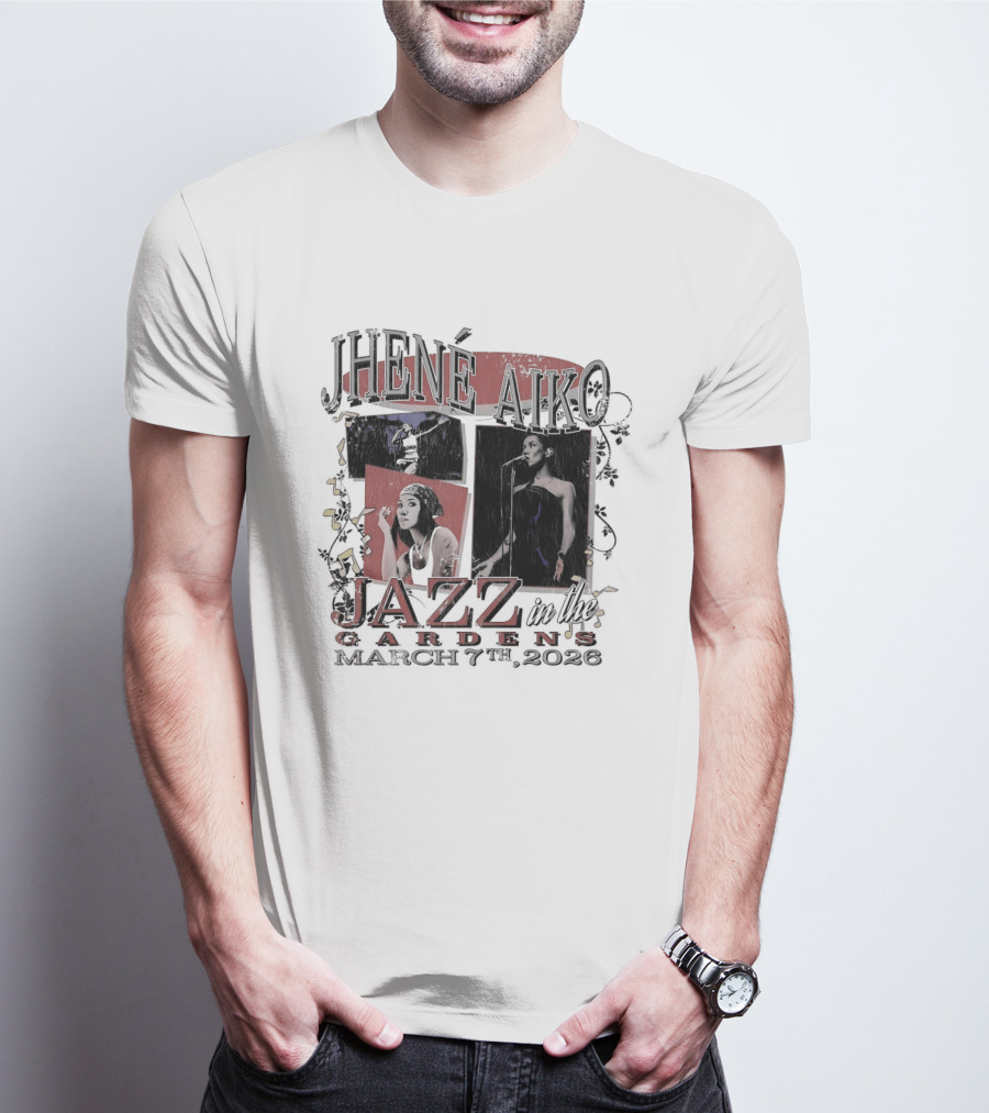 Jhene Aiko Jazz In The Gardens March 7 2026 Event T-Shirt