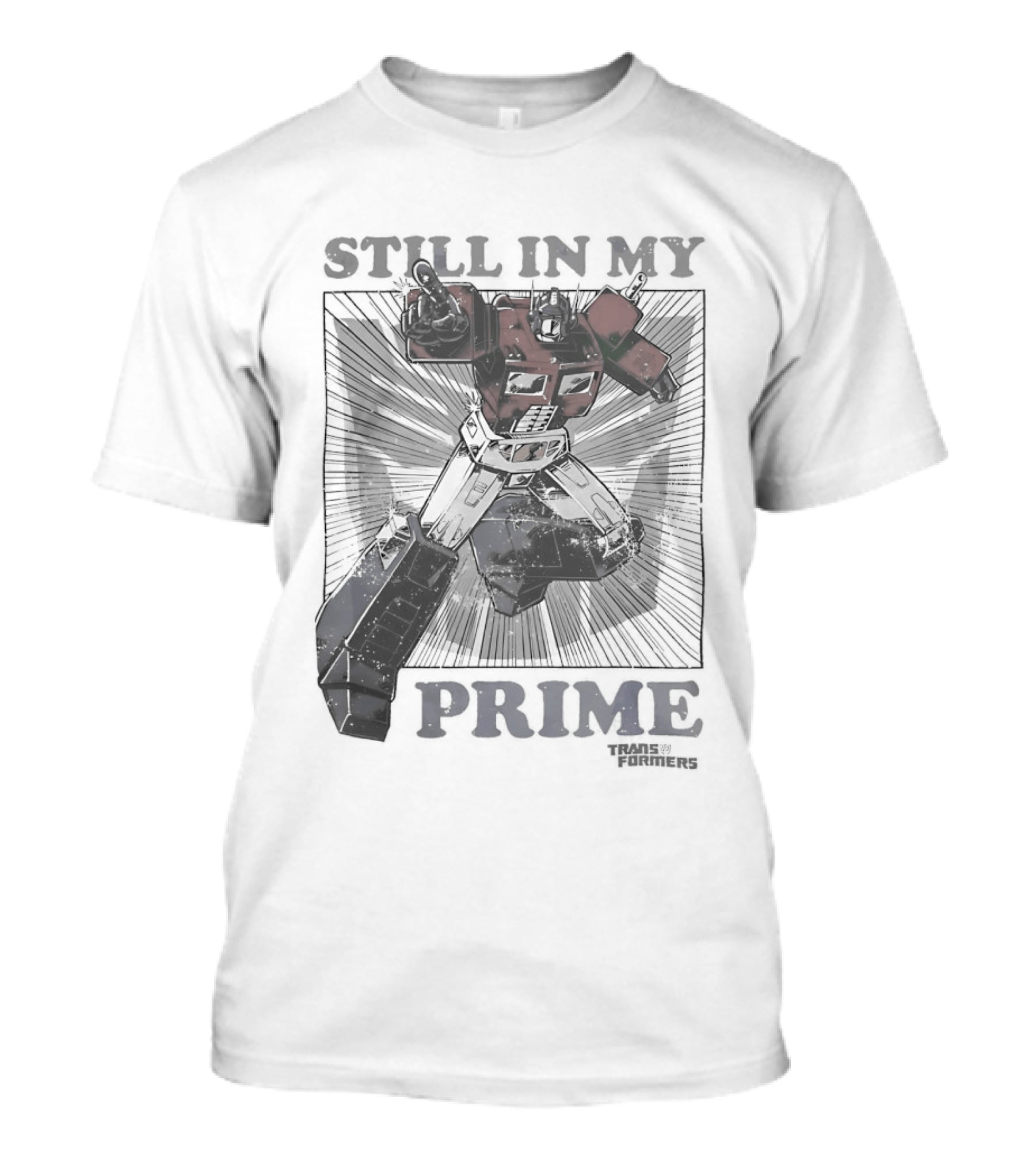Still In My Prime Transformers Father's Day Dad T-Shirt