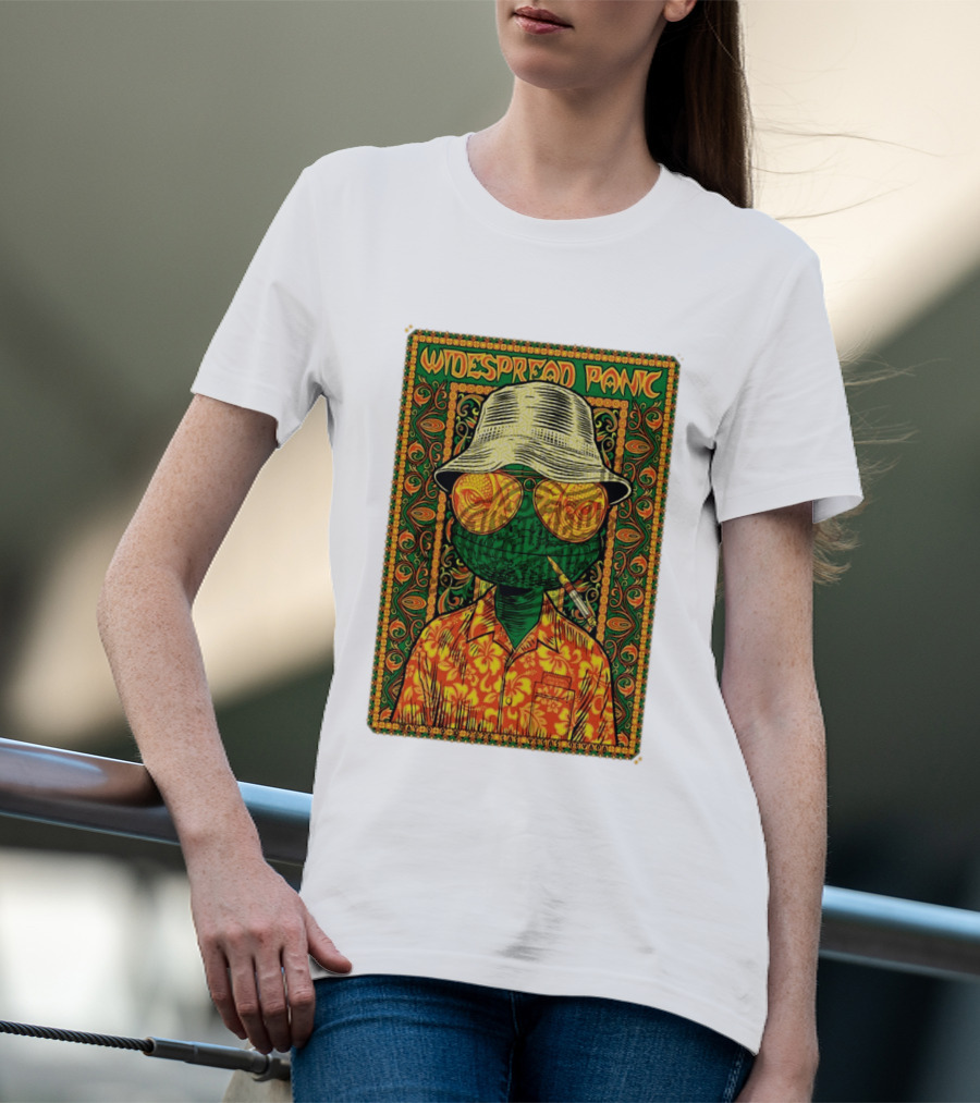 Widespread Panic May 8 10 2026 Las Vegas Tour Virgin Hotels The Theater Psychedelic T-Shirt