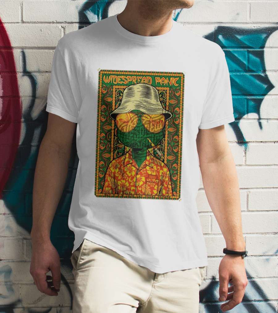 Widespread Panic May 8 10 2026 Las Vegas Tour Virgin Hotels The Theater Psychedelic T-Shirt