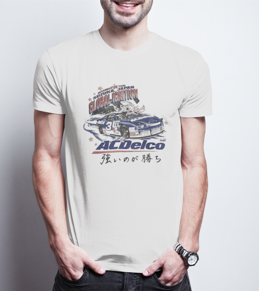 Dale Earnhardt ACDelco Global Ignition Japan Racing 1996 T-Shirt