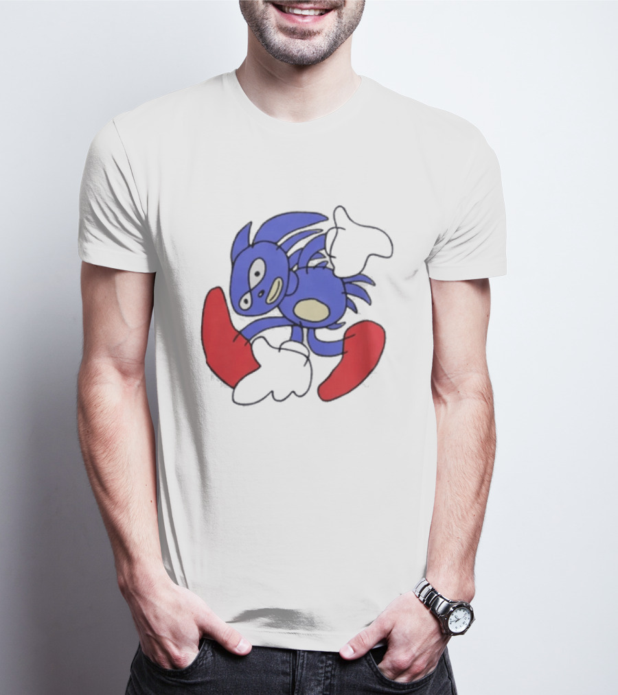 Sanic Hegehog Meme Sega T-Shirt