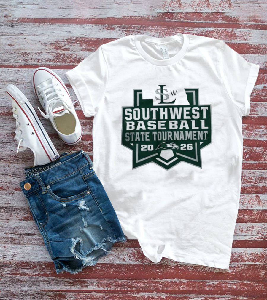 Southwest Silver Hawks Baseball State Tournament 2026 T-Shirt