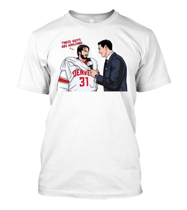 Johnny Hicks Interview Denver 31 Hockey Amazing T-Shirt